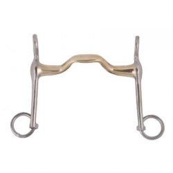 Bocado Doma GS anatómico inox ZALDI 13,5 cm