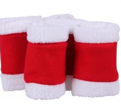 QHP BANDAGES CHRISTMAS RED