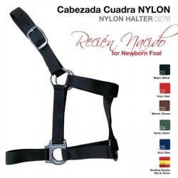 CABEZADA CUADRA NYLON RECIEN NACIDO 0278