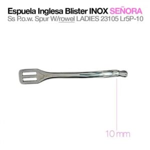 ESPUELA INGLESA BLISTER INOX SEÑORA 23105LR5P-35