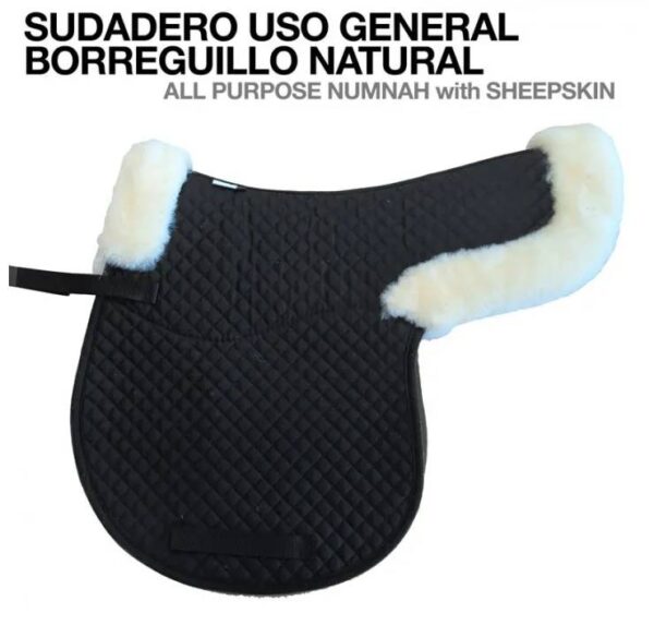 SUDADERO USO GENERAL BOREGUILLO NATURAL/NEGRO