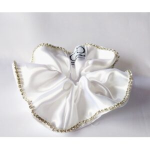 Scrunchie Elegante blanco ANCCOR