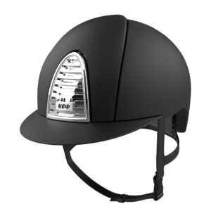 Casco Cromo 2.0 Mica Negro / Aireador Cromado KEP