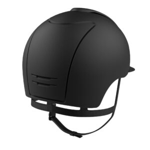 Casco Cromo 2.0 Mica Negro / Aireador Cromado KEP