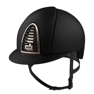 Casco Cromo 2.0 Textil Negro / Marco Oro Rosa KEP