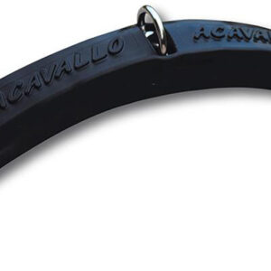 ACAVALLO CURB CHAIN GUARD BLACK