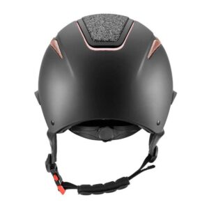 CASCO HÍPICO TATTINI ARIETE - NEGRO/ROSA