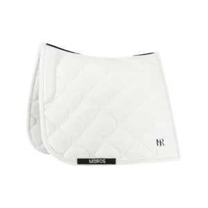 DRESSAGE SADDLE PAD WHITE