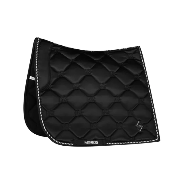 CHARMER DRESSAGE SADDLE PAD BLACK&SILVER