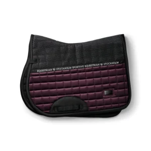 JUMP SADDLE PAD SPORTIVE BLACK RAVEN - EQUESTRIAN STOCKHOLM