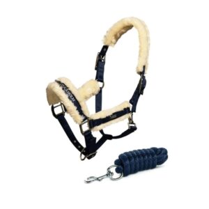 FUR HALTER & LEAD ROPE - EQUESTRIAN STOCKHOLM