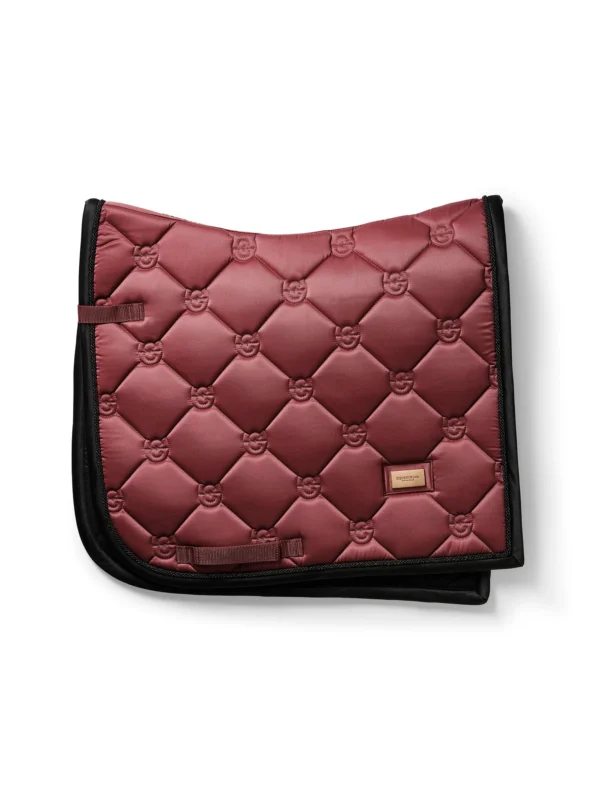 DRESSAGE SADDLE PAD SOFT ROUGE - EQUESTRIAN STOCKHOLM