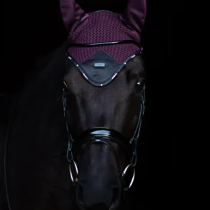 EAR BONNET SPORTIVE BLACK RAVEN - EQUESTRIAN STOCKHOLM