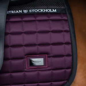 JUMP SADDLE PAD SPORTIVE BLACK RAVEN - EQUESTRIAN STOCKHOLM