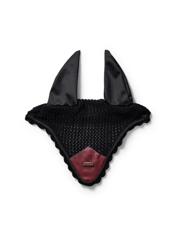 EAR BONNET SOFT ROUGE - EQUESTRIAN STOCKHOLM