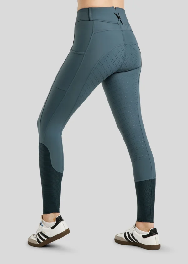 MOSTAR SUMMER BREECHES W. FOIL LOGO STRIPE AND MESH - DARK SLATE