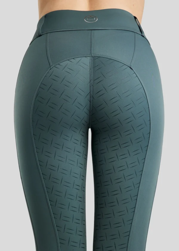 MOSTAR TIGHTS W. MESH AND FOIL LOGO STRIPE - DARK SLATE - Imagen 2