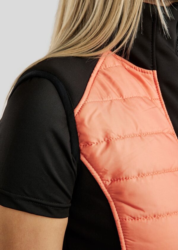 MOMARTHA CONTRAST HYBRID BODYWARMER - WATERMELON - Imagen 3
