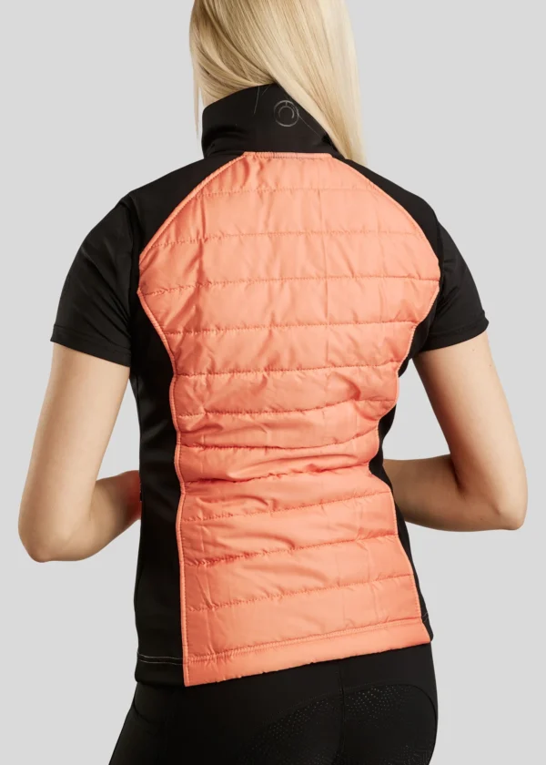 MOMARTHA CONTRAST HYBRID BODYWARMER - WATERMELON - Imagen 4