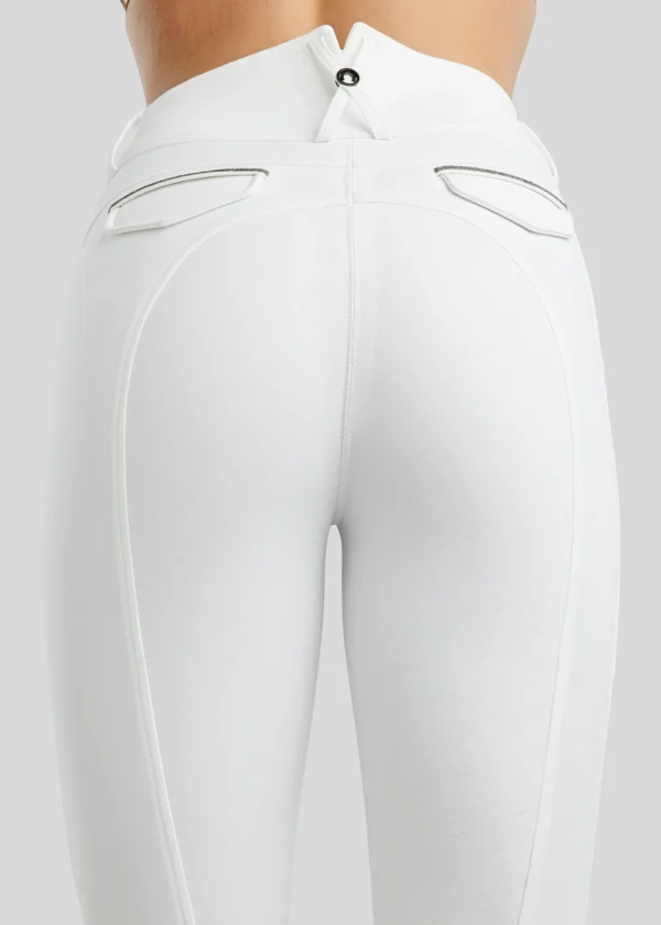 MOGLORIA CAVIAR TAPE BREECHES WHITE - Imagen 2