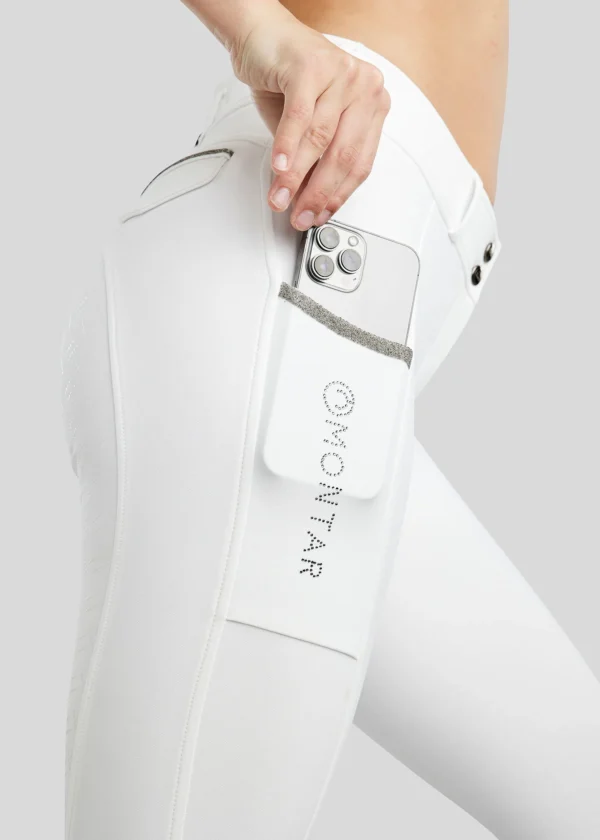 MOGLORIA CAVIAR TAPE BREECHES WHITE - Imagen 5