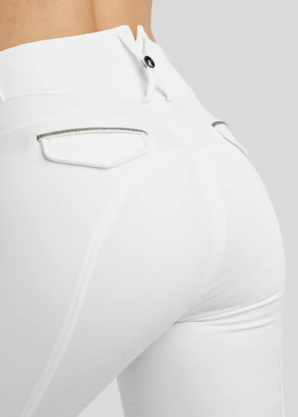 MOGLORIA CAVIAR TAPE BREECHES WHITE - Imagen 4