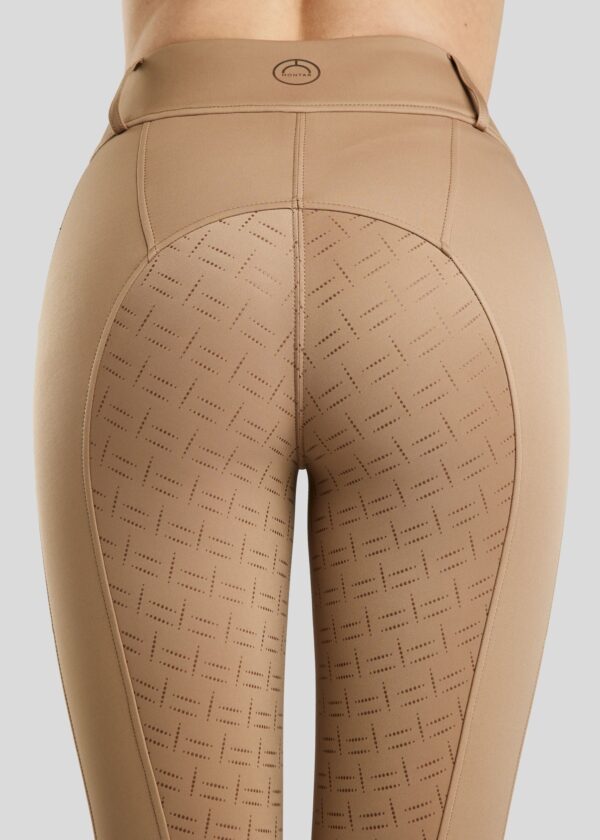 MOSTAR TIGHTS W. MESH AND FOIL LOGO - STRIPE LATTE - Imagen 2