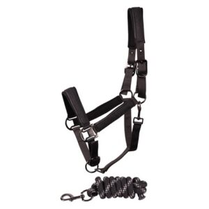 HEADCOLLAR DENICI CAVALLI SHADOW - BLACK-SAND