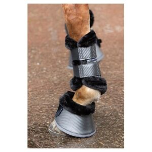 PROTECTION BOOTS DENICI CAVALLI SHADOW - BLACK-SAND