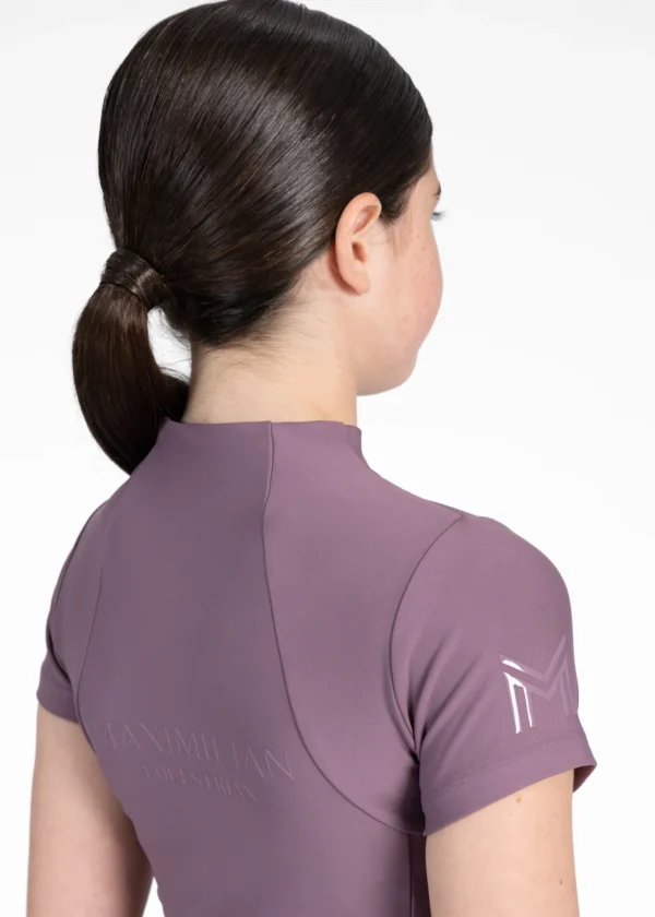 YR SHORT SLEEVE BASE LAYER - PLUM - Imagen 4