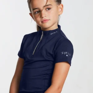 YR SHORT SLEEVE BASE LAYER - NAVY
