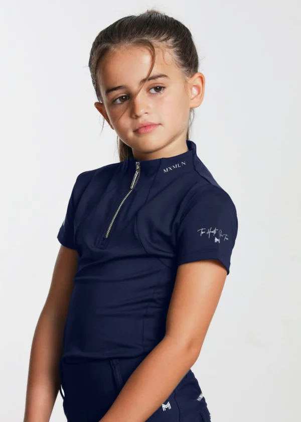 YR SHORT SLEEVE BASE LAYER - NAVY