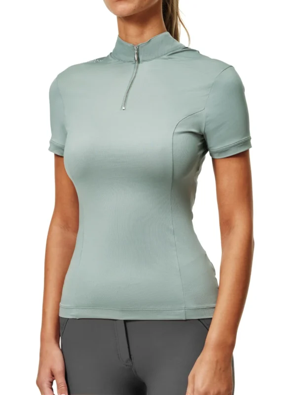 UV PROTECTION TOP SHORT SLEEVE - EQUESTRIAN STOCKHOLM - Imagen 4