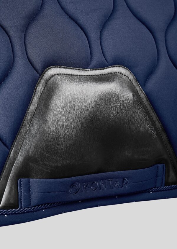 FLOW CRYSTAL DRESSAGE SADDLEPAD - NAVY - Imagen 2