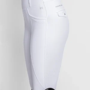 PRO RIDING LEGGINGS FULL GRIP - WHITE