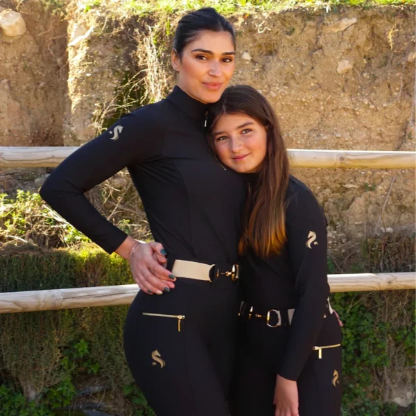 LEGGINGS BLACK GOLD - NIÑOS - Imagen 5