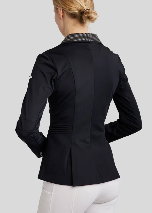 MOKATELY COMPETITION JACKET WITH PINTUCKS BLACK - Imagen 2