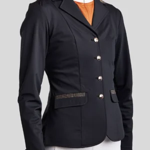 MOKATRINA COMPETITION JACKET WITH ROSEGOLD DECO BLACK