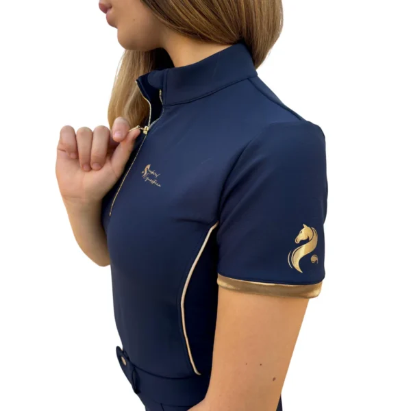 CAMISETA NAVY GOLD - Imagen 3