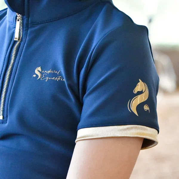 CAMISETA NAVY GOLD NIÑA/O - Imagen 3