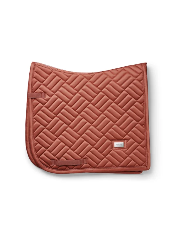 DRESSAGE SADDLE PAD MODERN CORAL FULL - EQUESTRIAN STOCKHOLM