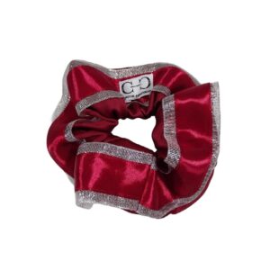 SCRUNCHIE ROJO SHINE