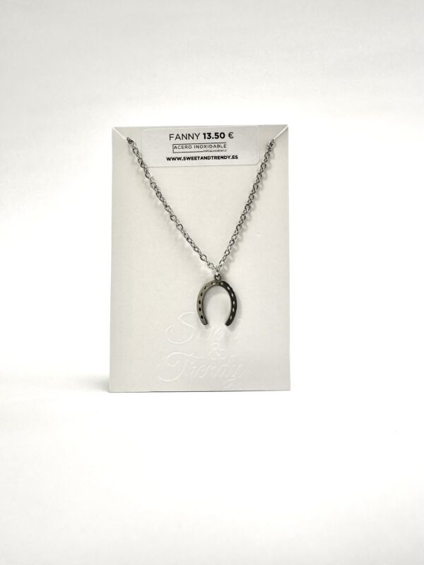 COLLAR FANNY PLATEADO - SWEET AND TRENDY