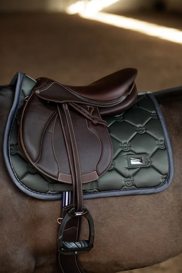 JUMP SADDLE PAD AVENUE GREEN FULL - EQUESTRIAN STOCKHOLM - Imagen 5