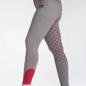 BREEGGING GREY-BURGUNDY
