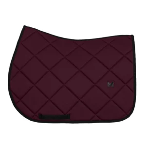 CREW JUMPING SADDLE PAD BURGUNDY - FULL