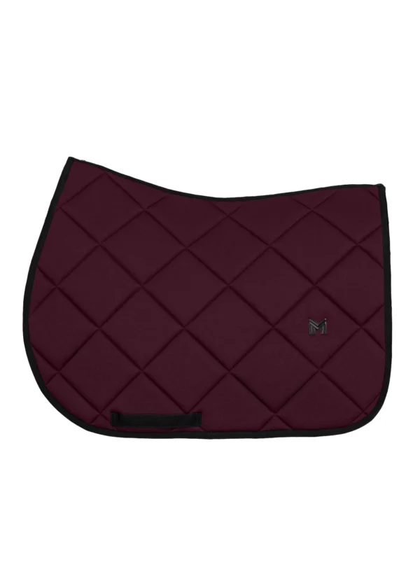 CREW JUMPING SADDLE PAD BURGUNDY - FULL