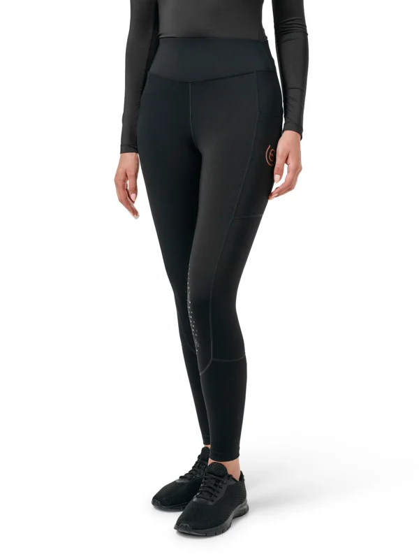 RIDING TIGHTS DRESSAGE MOVEMENT DARK OCEAN - EQUESTRIAN STOCKHOLM