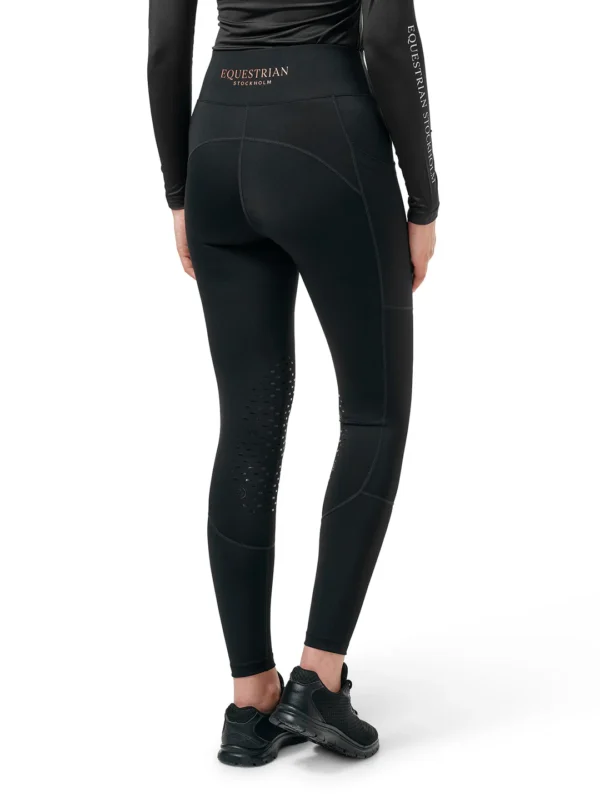 RIDING TIGHTS DRESSAGE MOVEMENT DARK OCEAN - EQUESTRIAN STOCKHOLM - Imagen 3