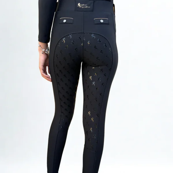 LEGGINGS BLACK GOLD - NIÑOS